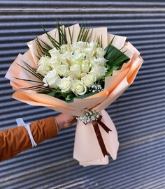 Beyaz Gül Buketi